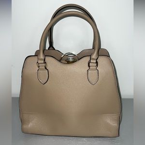 Beige handbag
